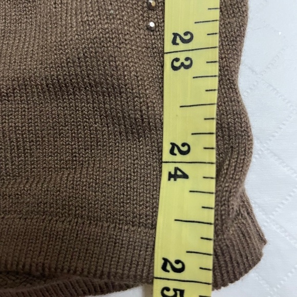 NWT Pretty Angel Taupe coloured leggings with bling on side of each leg in S/M. - Picture 8 of 8